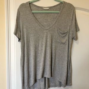 Lush Size Large Scoop Neck T Shirt